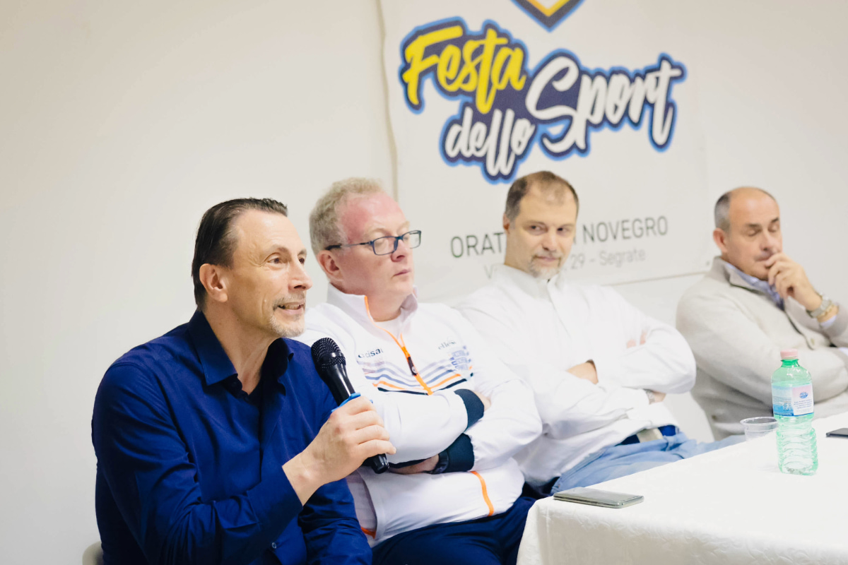 Ad Astra - Tavola rotonda Lo sport per tutti a Novegro 2023, intervento D'Annunzio