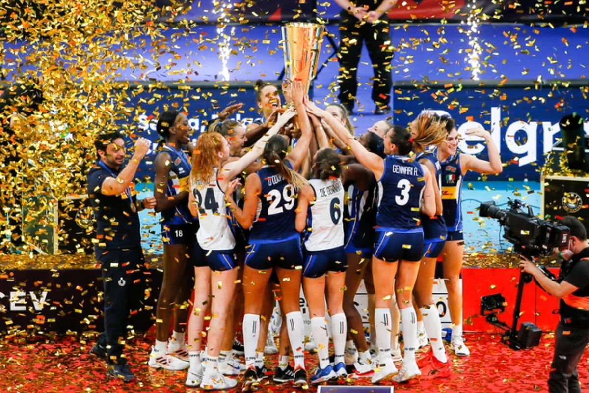 La vittoria delle Azzurre all'Eurovolley 2021