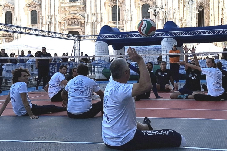 Ad Astra - CSI Day - Esibizione sitting volley