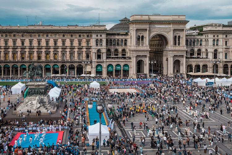 CSI Day 2024: piazza Duomo a Milano