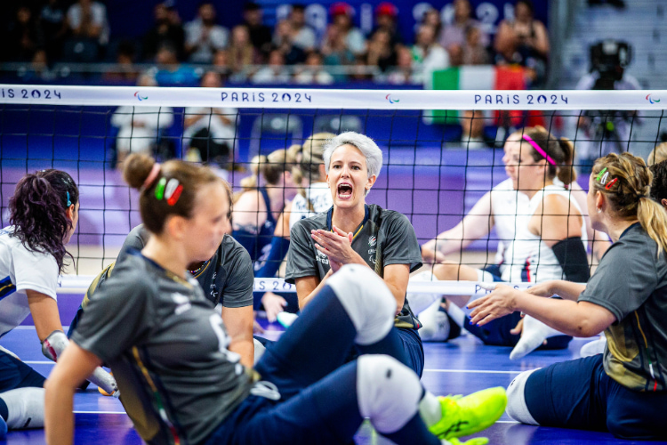 Ad Astra - Partita sitting volley femminile Italia-USA (Paralimpiadi Parigi 2024)