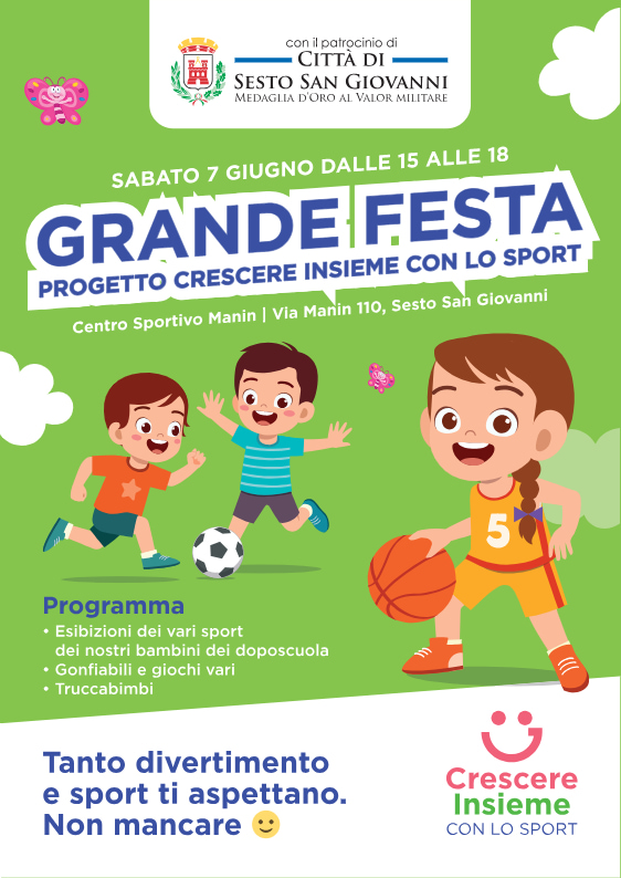 Ad Astra - Festa Crescere insieme con lo sport 2025 (locandina)